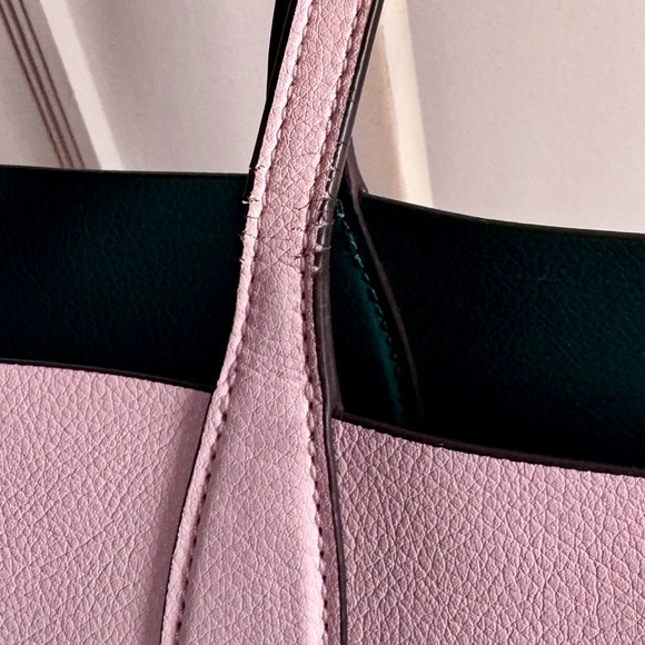 KATE SPADE NEW YORK Leather Colada Pineapple Tote Shoulder Bag with accessories - Picture 6 of 13